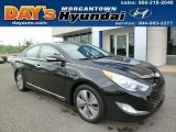 2014 Eclipse Black Hyundai Sonata Hybrid Limited #93932340