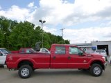 2015 Vermillion Red Ford F350 Super Duty XL Crew Cab 4x4 #93983454