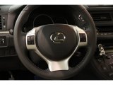 2012 Lexus CT 200h Hybrid Premium Steering Wheel