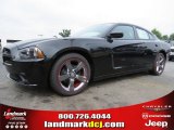 2014 Pitch Black Dodge Charger SXT #93983638