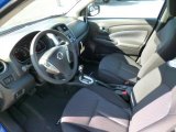 2015 Nissan Versa 1.6 SV Sedan Charcoal Interior