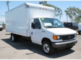 2006 Oxford White Ford E Series Cutaway E350 Commercial Moving Van #94021306