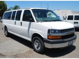 2014 Summit White Chevrolet Express 3500 Passenger Extended LT #94021305