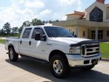 2005 Oxford White Ford F250 Super Duty Lariat Crew Cab 4x4 #9395707