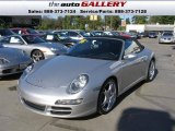 2006 Arctic Silver Metallic Porsche 911 Carrera S Cabriolet #924626