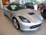 Blade Silver Metallic Chevrolet Corvette in 2014