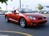 2007 Sunset Pearlescent Mitsubishi Eclipse Spyder GS #9396986