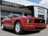 2009 Dark Candy Apple Red Ford Mustang V6 Coupe #94054006