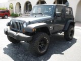 2007 Steel Blue Metallic Jeep Wrangler X 4x4 #9394679