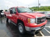 2011 GMC Sierra 2500HD Work Truck Extended Cab 4x4 Front 3/4 View