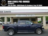 2012 True Blue Pearl Dodge Ram 1500 Laramie Crew Cab 4x4 #94090249