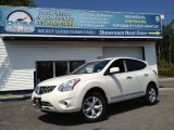 2011 Pearl White Nissan Rogue SV AWD #94090597