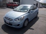 2014 Clearwater Blue Hyundai Accent GLS 4 Door #94090135