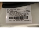 2001 Mitsubishi Diamante LS Info Tag