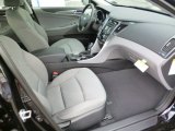 2014 Hyundai Sonata Hybrid Gray Interior