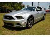 2014 Ingot Silver Ford Mustang V6 Premium Convertible #94133808