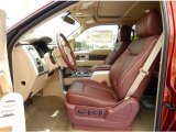 2014 Ford F150 King Ranch SuperCrew King Ranch Chaparral/Pale Adobe Interior