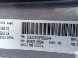2015 200 Color Code for Billet Silver Metallic - Color Code: PSC