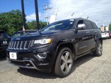 2014 Brilliant Black Crystal Pearl Jeep Grand Cherokee Overland 4x4 #94175562