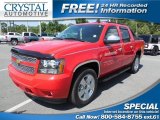 Victory Red Chevrolet Avalanche in 2012