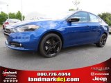 2014 Blue Streak Pearl Coat Dodge Dart SXT #94219169