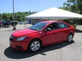2014 Red Hot Chevrolet Cruze LS #94219046
