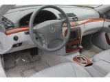 2002 Mercedes-Benz S 430 Sedan Ash Interior