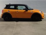 Volcanic Orange Mini Cooper in 2014