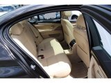 2014 BMW 5 Series 535i Sedan Rear Seat