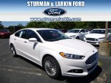 2014 White Platinum Ford Fusion Titanium AWD #94219112