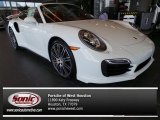 2014 White Porsche 911 Turbo S Cabriolet #94219347