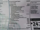2014 Audi A4 2.0T quattro Sedan Window Sticker