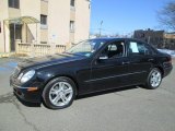 Black Mercedes-Benz E in 2006
