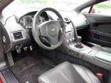 2007 Aston Martin V8 Vantage Coupe Black Interior