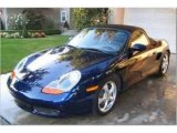 2001 Lapis Blue Metallic Porsche Boxster  #924519