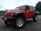 2012 Flame Red Jeep Wrangler Unlimited Sport 4x4 #94292367
