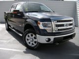 2014 Blue Jeans Ford F150 XLT SuperCrew 4x4 #94320508