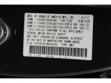 2011 RDX Color Code for Polished Metal Metallic - Color Code: NH737M