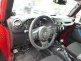 2014 Jeep Wrangler Sport S 4x4 Black Interior