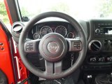2014 Jeep Wrangler Sport S 4x4 Steering Wheel