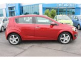 Crystal Red Tintcoat Chevrolet Sonic in 2013