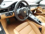 2014 Porsche 911 Carrera S Cabriolet Espresso/Cognac Natural Leather Interior