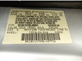 2011 Versa Color Code for Brilliant Silver Metallic - Color Code: K23