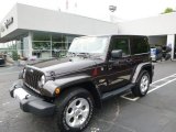 Rugged Brown Jeep Wrangler in 2013