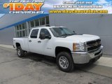 2014 Summit White Chevrolet Silverado 2500HD WT Crew Cab 4x4 #94360611