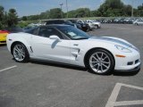 Arctic White Chevrolet Corvette in 2013