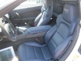 2013 Chevrolet Corvette ZR1 Diamond Blue/60th Anniversary Design Package Interior