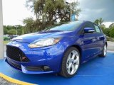 2014 Performance Blue Ford Focus ST Hatchback #94360719