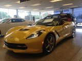 2014 Velocity Yellow Tintcoat Chevrolet Corvette Stingray Convertible #94360795