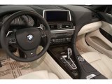 2014 BMW 6 Series 650i Convertible Ivory White Interior